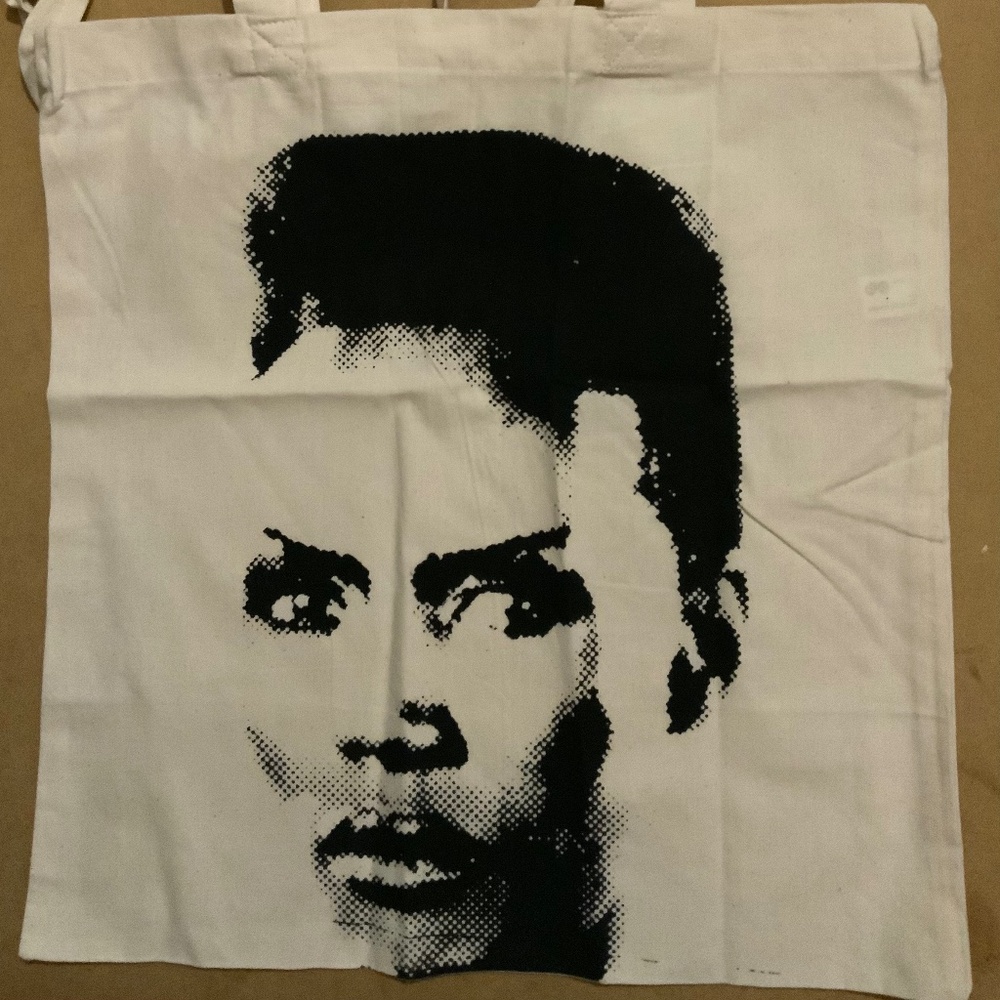 New Grace Jones Hand screen printed tote bag